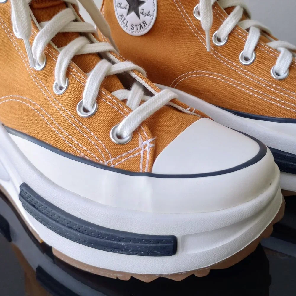 Converse Women's Run Star Legacy CX Hi in Special Color Monarch / Black / Egret - Picture 4 of 13